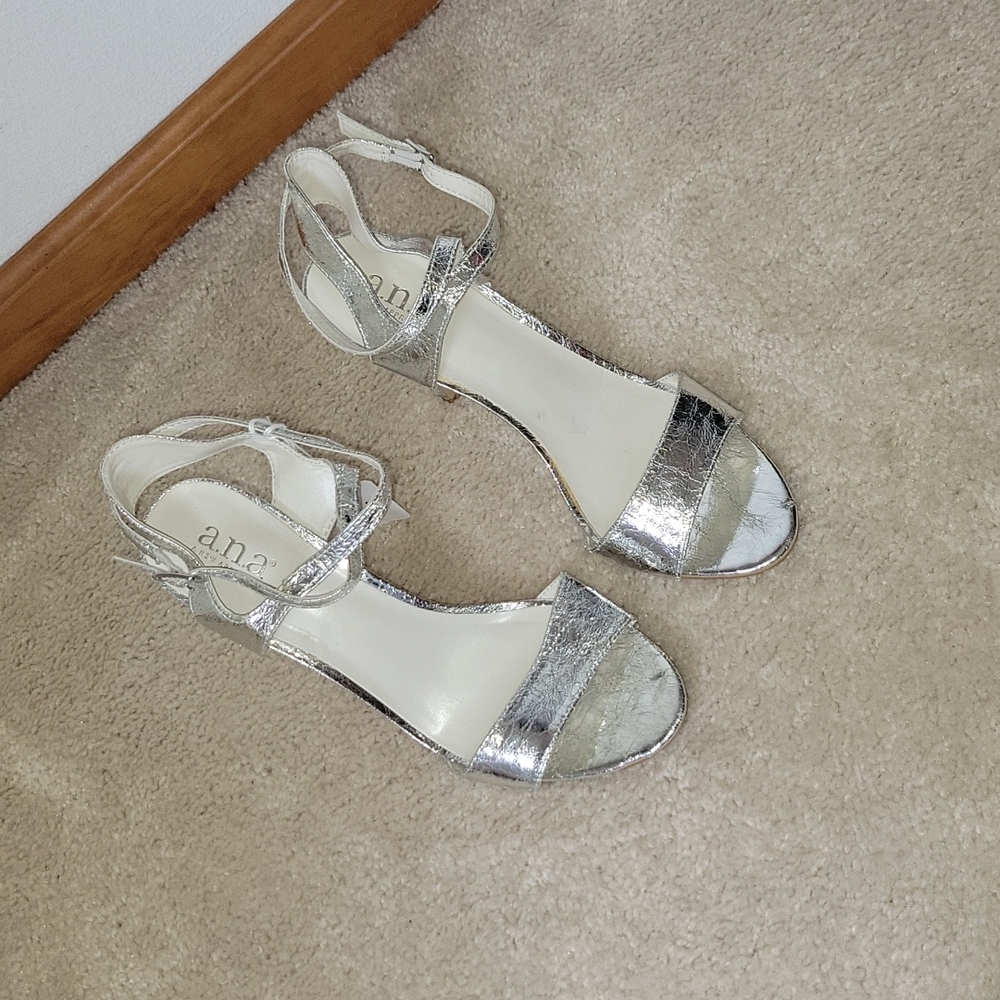 Silver heels